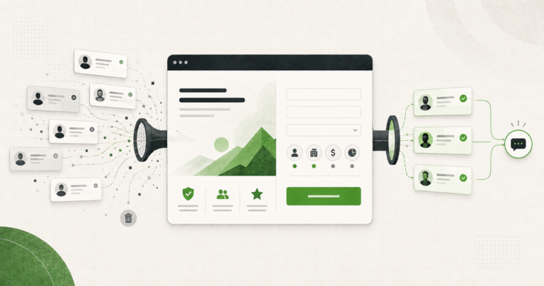 El verdadero motivo por el que tu landing page recibe contactos que nunca compran (y cómo corregirlo)